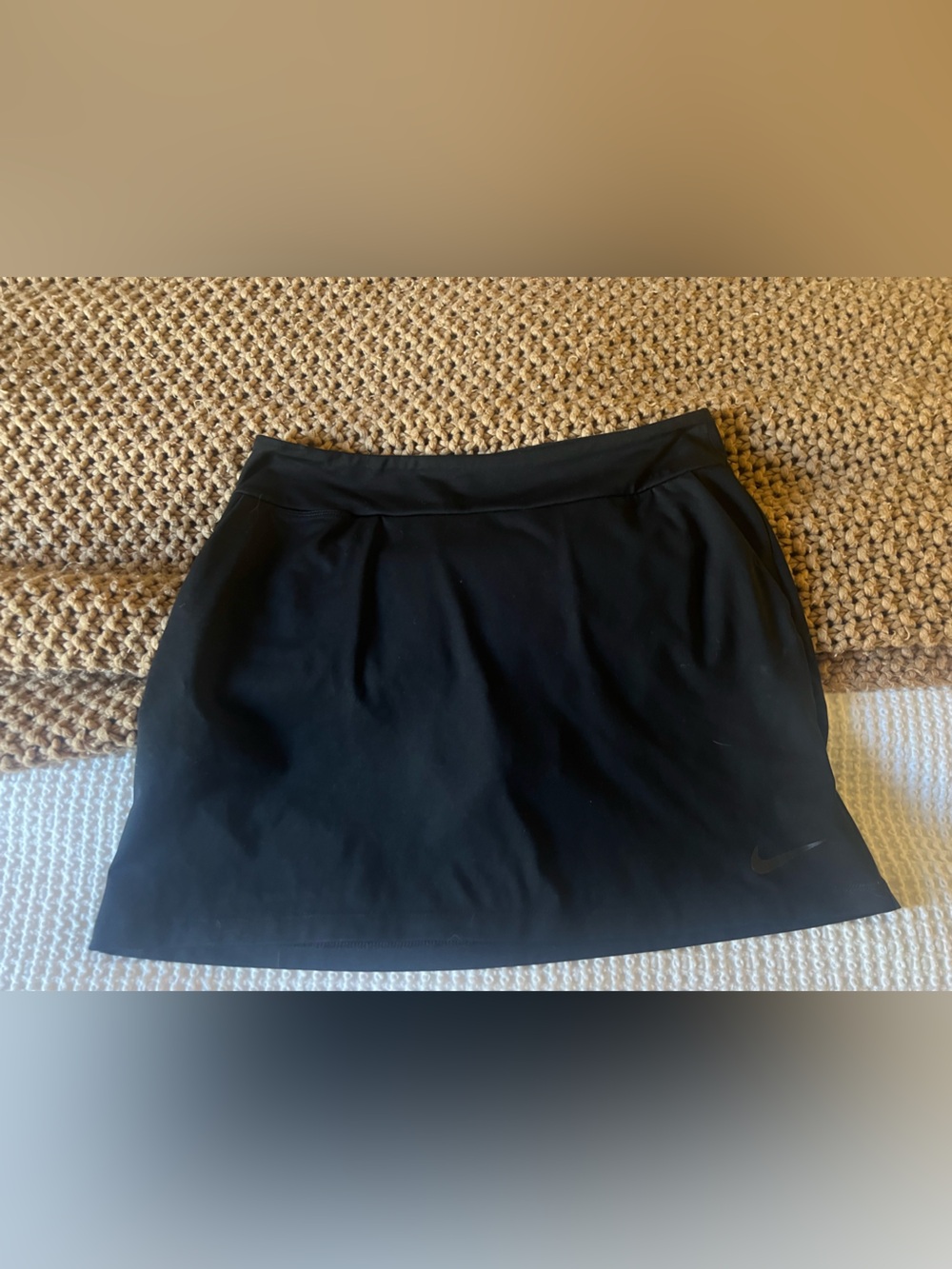 Nike Dri Fit Black Athletic Skort S